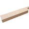 Ekena Millwork 2in. W x 4in. H x 20in. L Carmel Woodgrain TimberThane Rafter Tail, Primed Tan RFTUR02X04X20CARRCPR - alternate 6
